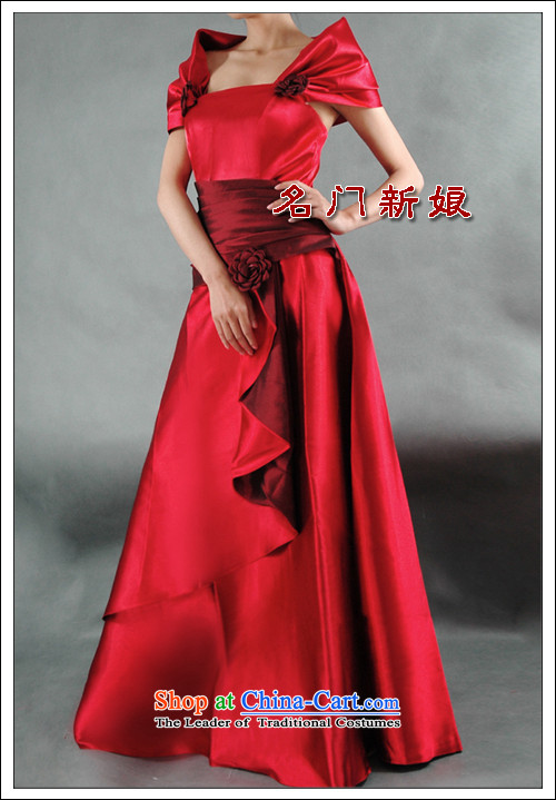 A stylish and elegant bows her dress and bride Red Dress 003 red S picture, prices, brand platters! The elections are supplied in the national character of distribution, so action, buy now enjoy more preferential! As soon as possible.