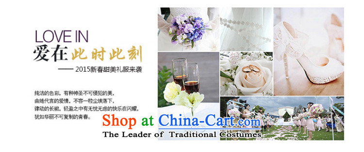 The knot true love bride bows services 2014 new marriage Red slotted shoulder small banquet dress dress marriage short of autumn and winter red S picture, prices, brand platters! The elections are supplied in the national character of distribution, so action, buy now enjoy more preferential! As soon as possible.