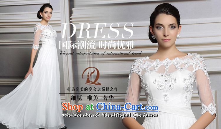 Doris Qi wedding dress, 2015 long white lace wedding dresses wedding services white L picture, prices, brand platters! The elections are supplied in the national character of distribution, so action, buy now enjoy more preferential! As soon as possible.