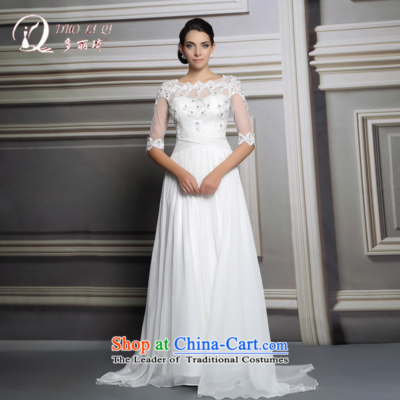 Doris Qi wedding dress, 2015 long white lace wedding dresses wedding services white L, Doris Qi (doris dress) , , , shopping on the Internet
