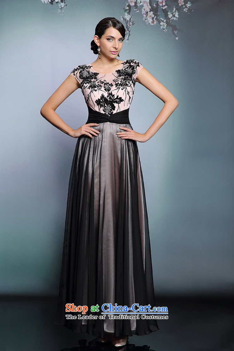 Doris Qi 2015 evening dresses long-sleeved black company annual long banquet hosted dress uniform winter black M picture, prices, brand platters! The elections are supplied in the national character of distribution, so action, buy now enjoy more preferential! As soon as possible.