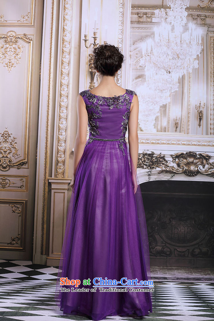 Doris Qi 2015 autumn and winter bridesmaid dress bows service long purple shoulders and sexy banquet dress annual light purple L picture, prices, brand platters! The elections are supplied in the national character of distribution, so action, buy now enjoy more preferential! As soon as possible.