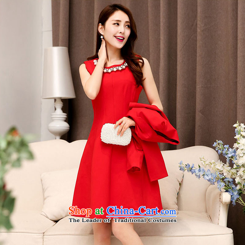   2015 autumn season arrogance new bride with large red dress marriage the lift mast bows dress Red Dress Sau San two kits red 528 XL, arrogant season (OMMECHE) , , , shopping on the Internet
