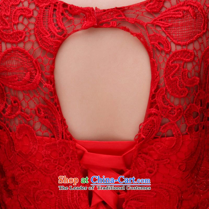 Love of the overcharged by 2015 New Service Bridal wedding dresses drink red straps for larger high waist lace pregnant women shoulder a short video thin, bon bon skirt A, L, lying love of the , , , shopping on the Internet
