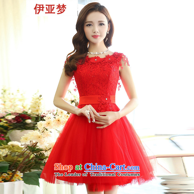 2015 new bride wedding dress stage performance services bridesmaid bows short of mission and his chest evening dresses female m White M Dream of Bahia , , , shopping on the Internet