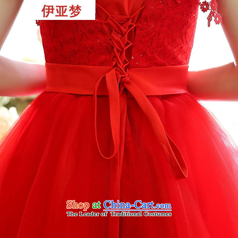 2015 new bride wedding dress stage performance services bridesmaid bows short of mission and his chest evening dresses female m White M Dream of Bahia , , , shopping on the Internet
