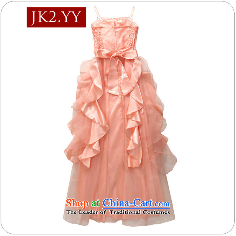  The beauty and evening performances JK2 services nightclubs skirt large Princess on the lifting strap is skirt long evening dress skirt (flower) can be removed from the toner color XXXL,JK2.YY,,, shopping on the Internet