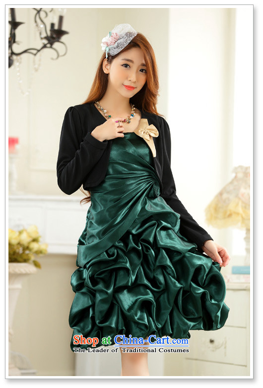  The Korean version of the stylish JK2 evening dress straps for wrinkle show skirt bridesmaid dress lanterns skirt host dress dresses jade green XXXL picture, prices, brand platters! The elections are supplied in the national character of distribution, so action, buy now enjoy more preferential! As soon as possible.