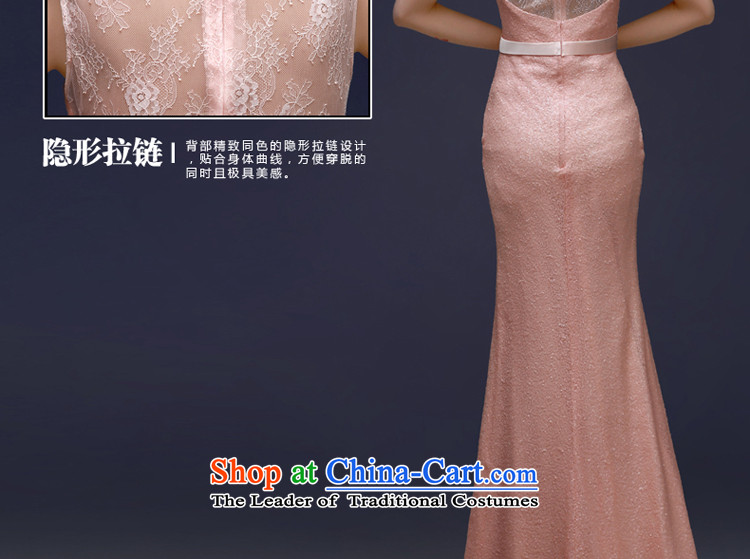 The privilege of serving-leung 2015 new bride wedding dress evening banquet moderator long crowsfoot evening dress skirt pink L picture, prices, brand platters! The elections are supplied in the national character of distribution, so action, buy now enjoy more preferential! As soon as possible.
