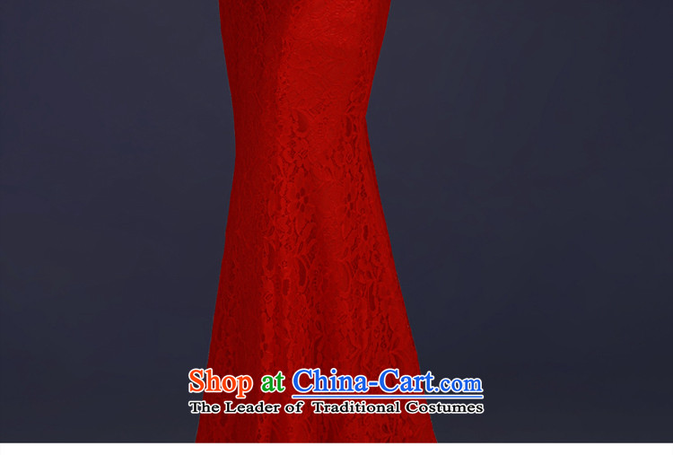 The privilege of serving-leung spring and autumn 2015 new red bride wedding dress annual meeting of persons chairing the banquet evening dresses crowsfoot red S picture, prices, brand platters! The elections are supplied in the national character of distribution, so action, buy now enjoy more preferential! As soon as possible.