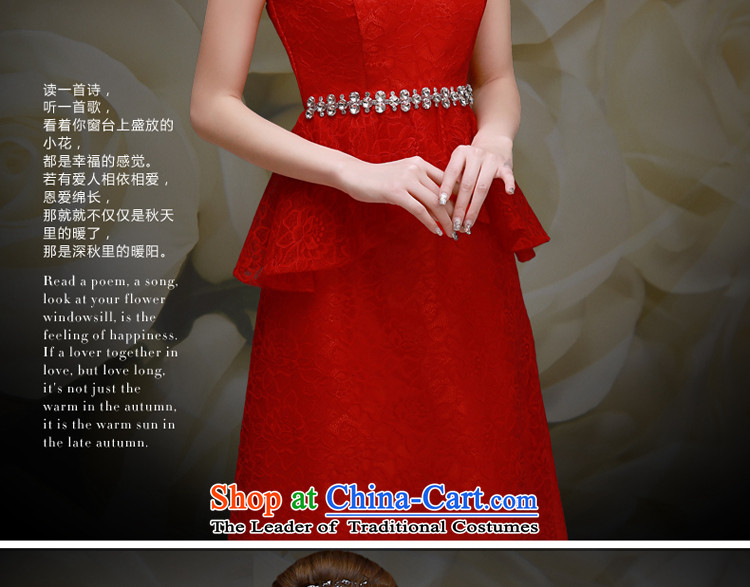 The privilege of serving-leung spring and autumn 2015 new marriages banquet annual meeting of persons chairing the dress red long evening dresses red XL Photo, prices, brand platters! The elections are supplied in the national character of distribution, so action, buy now enjoy more preferential! As soon as possible.