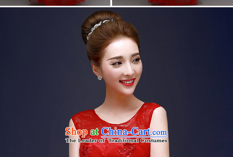 The privilege of serving-leung 2015 new red bride stylish wedding dress of Sau San banquet evening dresses bows services red S picture, prices, brand platters! The elections are supplied in the national character of distribution, so action, buy now enjoy more preferential! As soon as possible.