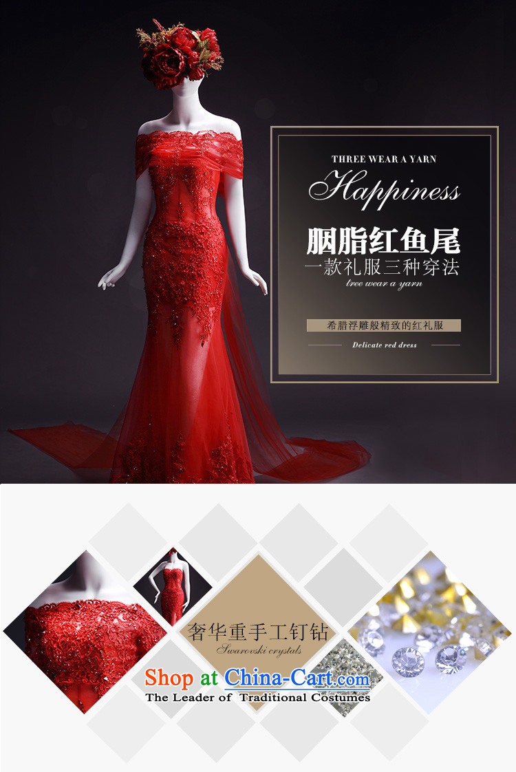 Full Chamber Fong new products wedding dresses new 2015 spring wiping the chest straps trailing red bride crowsfoot wedding bow tie shawl, pictures, prices, 173-XL brand platters! The elections are supplied in the national character of distribution, so action, buy now enjoy more preferential! As soon as possible.