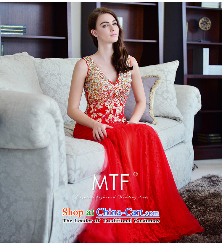 Full Chamber Fong, 2015 Red long V-Neck embroidery bride bows wedding set winter clothing crowsfoot red tail 15cm 173-XL picture, prices, brand platters! The elections are supplied in the national character of distribution, so action, buy now enjoy more preferential! As soon as possible.