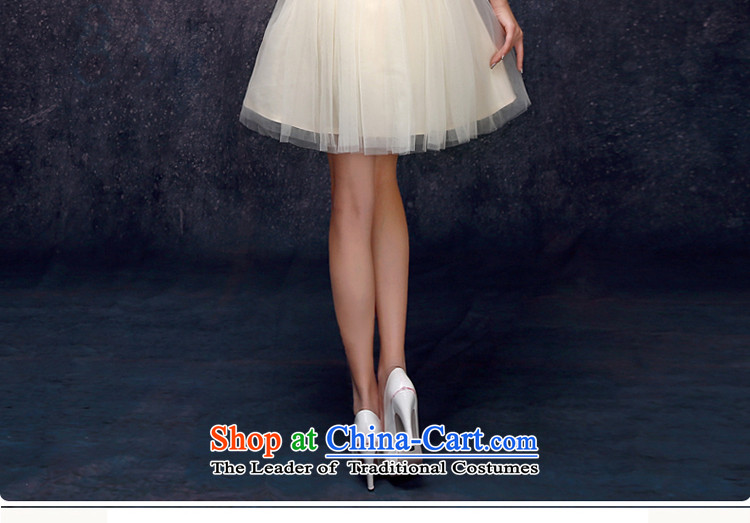 The privilege of serving-leung 2015 summer short of the new SISTER bridesmaid dress skirts mission bridesmaids small dress champagne color champagne color XL Photo, prices, brand platters! The elections are supplied in the national character of distribution, so action, buy now enjoy more preferential! As soon as possible.