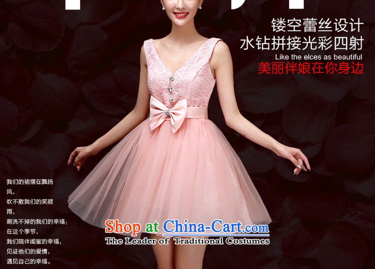 The privilege of serving-leung 2015 new summer sister bridesmaid dress dress in short, small dress bridesmaids Pink Pink 2XL Photo, prices, brand platters! The elections are supplied in the national character of distribution, so action, buy now enjoy more preferential! As soon as possible.