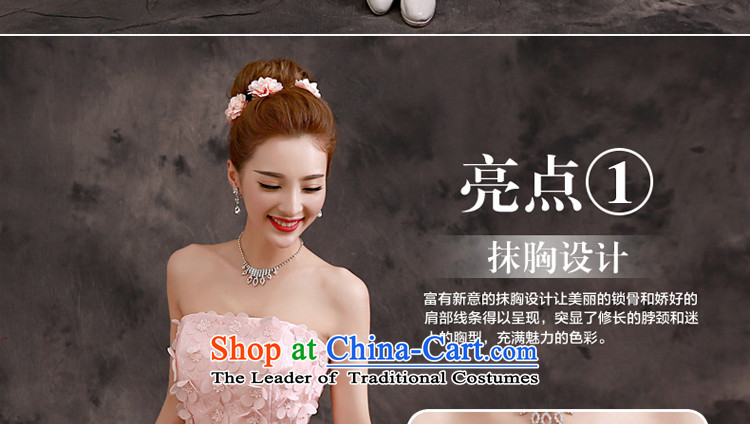 The privilege of serving-leung 2015 Summer new sister bridesmaid dress dress in short, small dress bridesmaids pink B02) - Beveled Shoulder L picture, prices, brand platters! The elections are supplied in the national character of distribution, so action, buy now enjoy more preferential! As soon as possible.