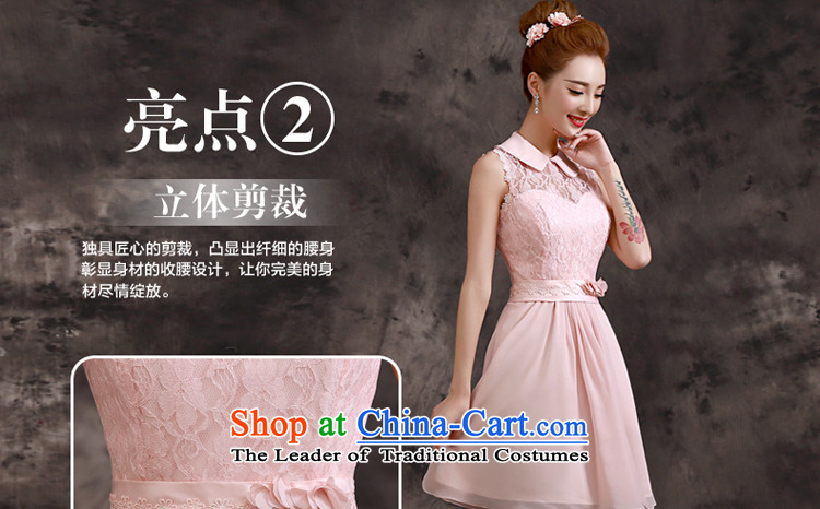 The privilege of serving-leung 2015 Summer new sister bridesmaid dress dress in short, small dress bridesmaids pink B02) - Beveled Shoulder L picture, prices, brand platters! The elections are supplied in the national character of distribution, so action, buy now enjoy more preferential! As soon as possible.