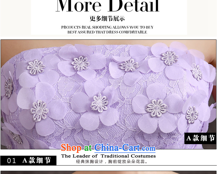 The privilege of serving-leung 2015 new spring and summer bridesmaid sister mission of serving short skirt purple small dresses dress bridesmaids B - Beveled Shoulder L picture, prices, brand platters! The elections are supplied in the national character of distribution, so action, buy now enjoy more preferential! As soon as possible.