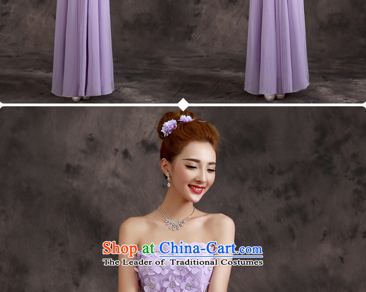 The privilege of serving-leung in the summer and autumn of 2015, the new chief of bridesmaid bridesmaid mission sister skirt evening dress bridesmaids E07) - shoulders back S picture, prices, brand platters! The elections are supplied in the national character of distribution, so action, buy now enjoy more preferential! As soon as possible.
