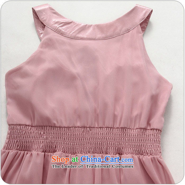 The 2015 new western plain manual nail on the Pearl River delta drilling-long gown xl women long skirt thick mm chiffon summer banquet dresses pink large 2XL 140-160 characters catty picture, prices, brand platters! The elections are supplied in the national character of distribution, so action, buy now enjoy more preferential! As soon as possible.