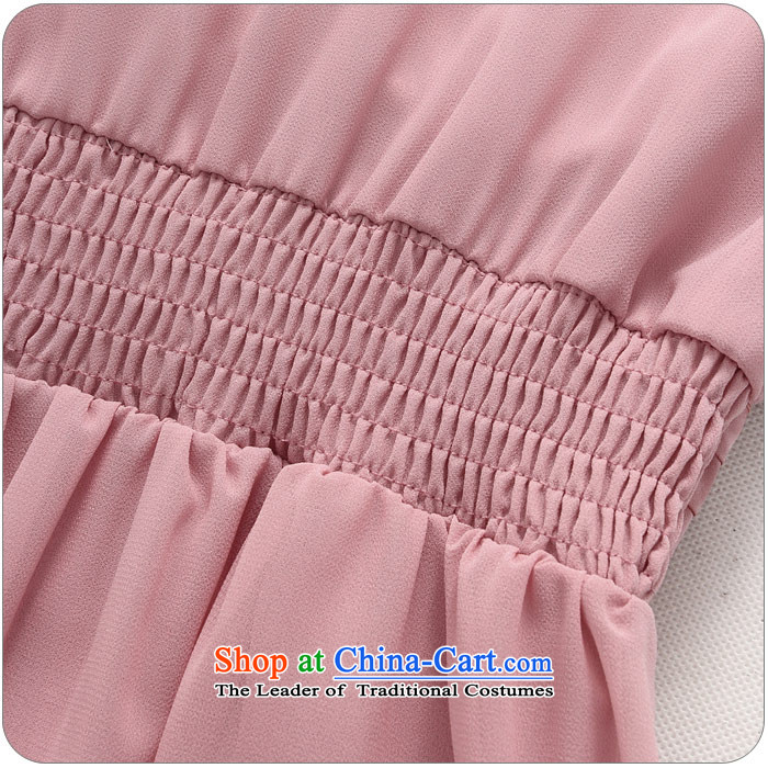 The 2015 new western plain manual nail on the Pearl River delta drilling-long gown xl women long skirt thick mm chiffon summer banquet dresses pink large 2XL 140-160 characters catty picture, prices, brand platters! The elections are supplied in the national character of distribution, so action, buy now enjoy more preferential! As soon as possible.