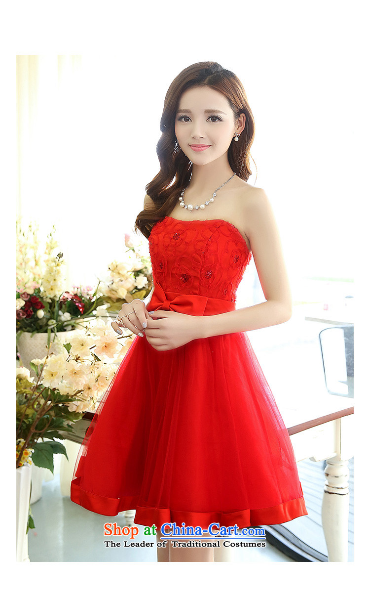 The United States welcomes the spring and summer of 2015, the new bride with a couplet anointed chest bon bon dresses wedding dresses 1519 Red XXL picture, prices, brand platters! The elections are supplied in the national character of distribution, so action, buy now enjoy more preferential! As soon as possible.