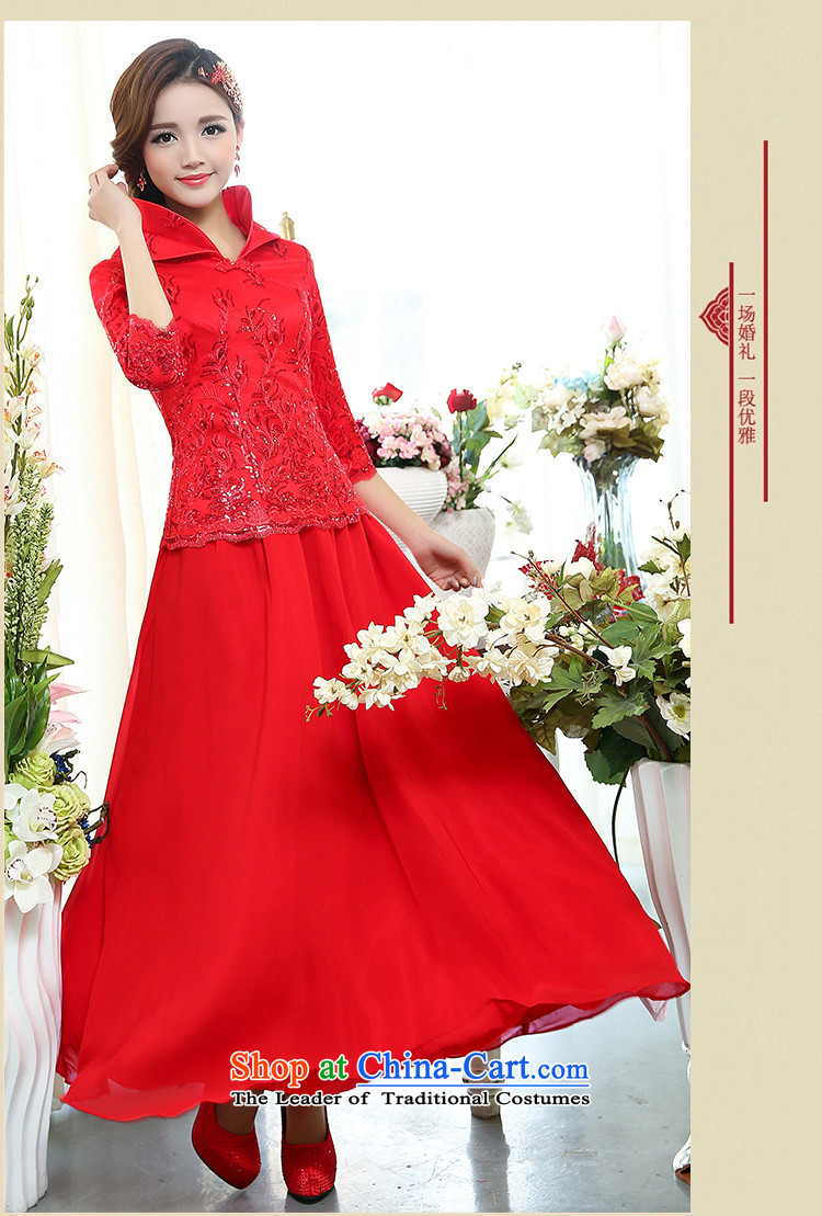 The United States welcomes the 2015 spring brides Nga loaded collar national original wedding dresses, red collar will dress and Kim Ho 1509 XL Photo, prices, brand platters! The elections are supplied in the national character of distribution, so action, buy now enjoy more preferential! As soon as possible.
