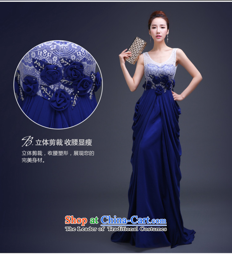 The Republika Srpska divas聽new Korean 2015 stylish long gown blue zipper, Sau San elegant evening dress wedding dress reception banquet dress Gathering Blue banquet evening dress聽XXL picture, prices, brand platters! The elections are supplied in the national character of distribution, so action, buy now enjoy more preferential! As soon as possible.