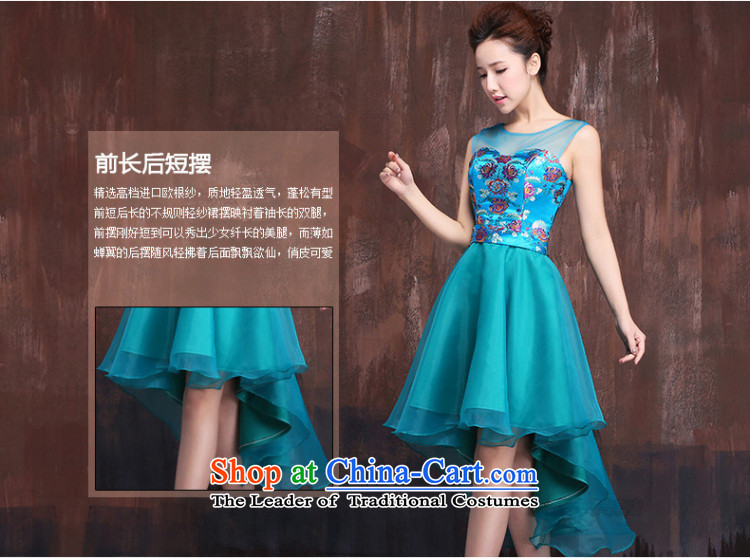 The new 2015 short of princess fall and winter bridesmaid evening dress winter banquet hosted the annual small dress x0019 XL Photo, prices, brand platters! The elections are supplied in the national character of distribution, so action, buy now enjoy more preferential! As soon as possible.