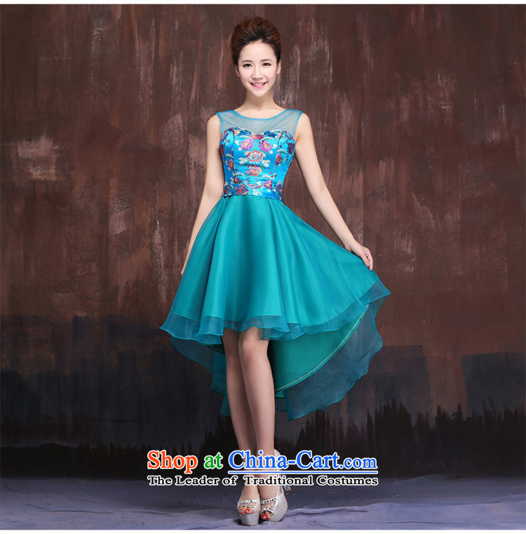 The new 2015 short of princess fall and winter bridesmaid evening dress winter banquet hosted the annual small dress x0019 XL Photo, prices, brand platters! The elections are supplied in the national character of distribution, so action, buy now enjoy more preferential! As soon as possible.