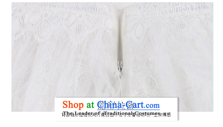 Yi Ge lire aristocratic temperament and sexy a bare shoulders a field lace engraving cuff banquet dress dresses white 6904 M picture, prices, brand platters! The elections are supplied in the national character of distribution, so action, buy now enjoy more preferential! As soon as possible.