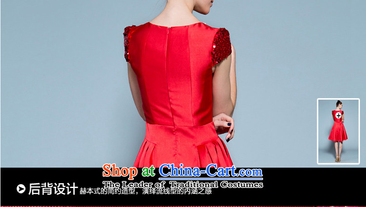 A lifetime of wedding dresses dresses 2015 new package cuff bon bon skirt short, bridal dresses bows services 30220885 Qiu Hong black spot 165/88A L code picture, prices, brand platters! The elections are supplied in the national character of distribution, so action, buy now enjoy more preferential! As soon as possible.