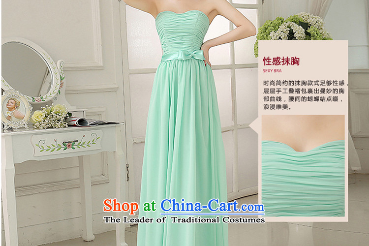 Talk to her new 2015 light green bridesmaid long gown bridal dresses in small countries such as Sisters evening dress will preside over the annual services evening dresses style F L picture, prices, brand platters! The elections are supplied in the national character of distribution, so action, buy now enjoy more preferential! As soon as possible.