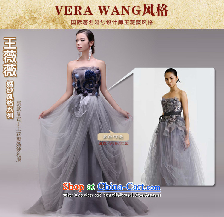 The new 2015 Luang wedding dresses western classical performances manually petals dress evening dresses advanced private Custom High End custom image, prices, brand platters! The elections are supplied in the national character of distribution, so action, buy now enjoy more preferential! As soon as possible.