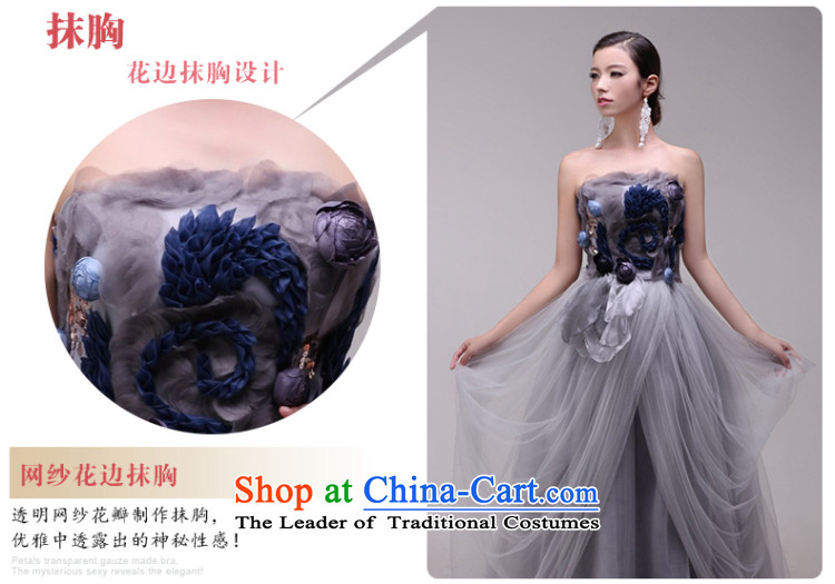 The new 2015 Luang wedding dresses western classical performances manually petals dress evening dresses advanced private Custom High End custom image, prices, brand platters! The elections are supplied in the national character of distribution, so action, buy now enjoy more preferential! As soon as possible.