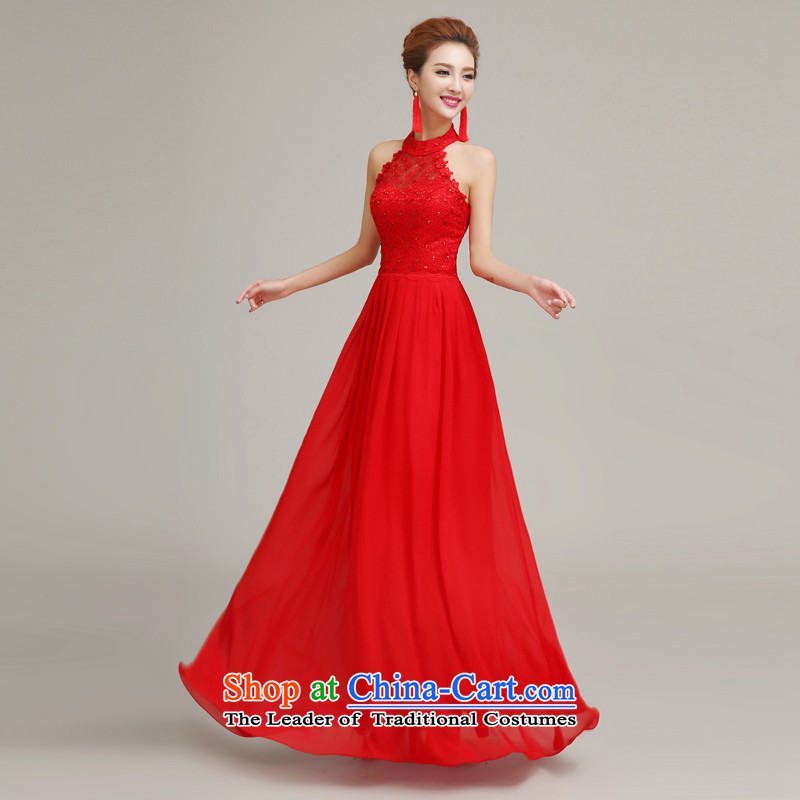 The Syrian Arab Republic during the spring and autumn red wall time also small dress bows and the relatively short time of service bridal bridesmaid long evening dresses wedding night wear tie long time S, Syria has been pressed shopping on the Internet