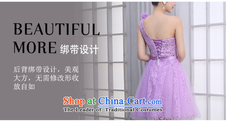 Lily Dance bridesmaid dress winter 2015 new bridesmaid mission sister skirt light purple short, banquet, light purple E anointed Chest Flower T14009 tailored picture, prices, brand platters! The elections are supplied in the national character of distribution, so action, buy now enjoy more preferential! As soon as possible.