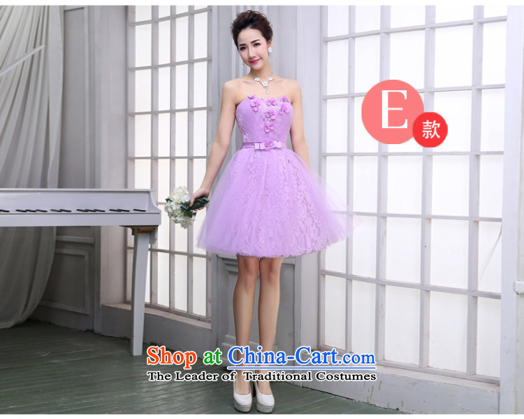 Lily Dance bridesmaid dress winter 2015 new bridesmaid mission sister skirt light purple short, banquet, light purple E anointed Chest Flower T14009 tailored picture, prices, brand platters! The elections are supplied in the national character of distribution, so action, buy now enjoy more preferential! As soon as possible.