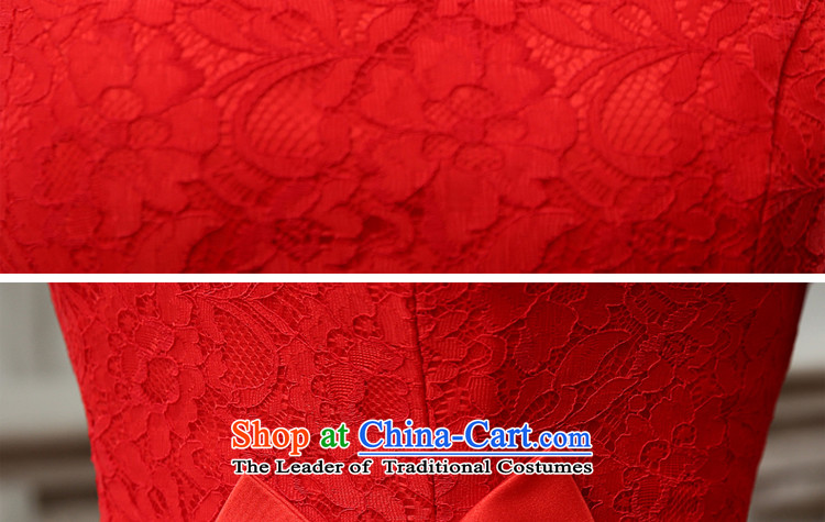 Talk to her new bride 2015 wedding dress short skirt of a wedding red field shoulder bows spring and summer clothing RED M picture, prices, brand platters! The elections are supplied in the national character of distribution, so action, buy now enjoy more preferential! As soon as possible.