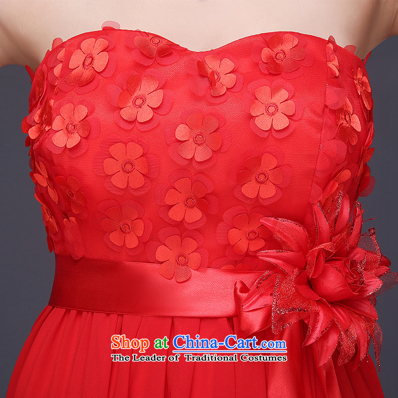 The Republika Srpska divas bows Service Bridal new bride wedding dress red long bows and Chest Service         gathering banquet dinner dress suit Female Red graduated from the marriage of bows dress tailoring (does not allow), Republika Srpska (pnessa divas) , , , shopping on the Internet
