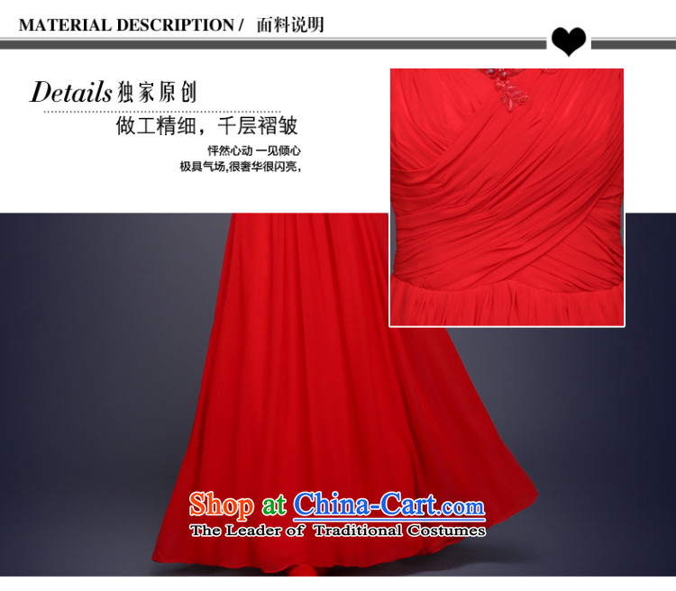 The Republika Srpska divas bride bows services new marriages stylish gathering red dress banquet Sau San Korean wedding dress long moderator dress female red marriage long service bows XL Photo, prices, brand platters! The elections are supplied in the national character of distribution, so action, buy now enjoy more preferential! As soon as possible.