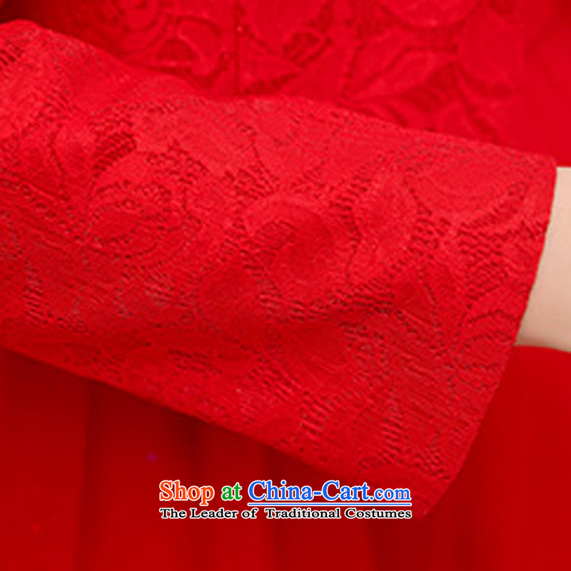 Lozet spring and autumn new dresses bridal dresses bridesmaid dress temperament Sau San dresses dress jacket two-piece set small female red XXL, replacing lozet (ROLUZEE) , , , shopping on the Internet