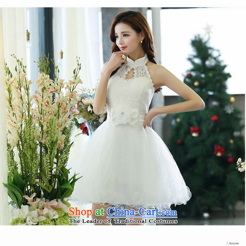 The Constitution-taek flower bride with new dresses bridesmaid stylish Summer 2015 princess skirt bows services also short of Hang lace evening tides 2167 Constitution-taek S, flower Purple Shopping on the Internet has been pressed.