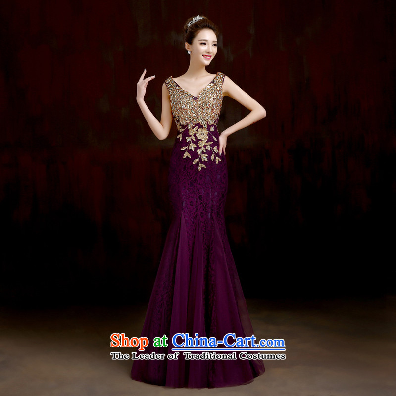 2015 winter clothing bows bride dress new wedding dresses married long crowsfoot bows are multi-color select purple made no refund is not shifting
