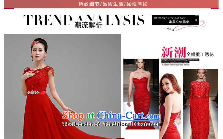 In the early 2015 new man wedding dresses red long gown marriages a shoulder dress Field Services Red  S pictures transmitted, prices, brand platters! The elections are supplied in the national character of distribution, so action, buy now enjoy more preferential! As soon as possible.