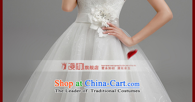 In the early 2015 new man bridesmaid to dress a field white lace flower shoulder bon bon skirt straps small dress sister skirt bridesmaid Services White  XL Photo, prices, brand platters! The elections are supplied in the national character of distribution, so action, buy now enjoy more preferential! As soon as possible.