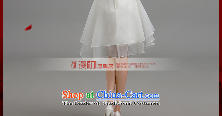 In the early 2015 new man anointed chest bride bows service upscale chiffon short of Female dress bridesmaid small in sister dress with a small white dress S picture, prices, brand platters! The elections are supplied in the national character of distribution, so action, buy now enjoy more preferential! As soon as possible.