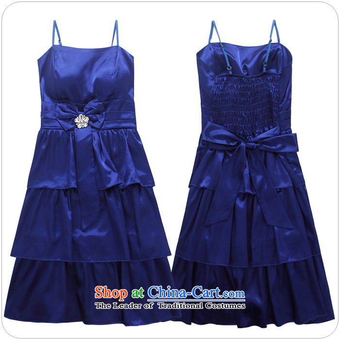  Sweet drill clip and sisters Jk2.yy skirt evening dress bridesmaid skirt thick mm to xl princess strap dresses blue XL recommendations about 130 pictures, prices, brand platters! The elections are supplied in the national character of distribution, so action, buy now enjoy more preferential! As soon as possible.