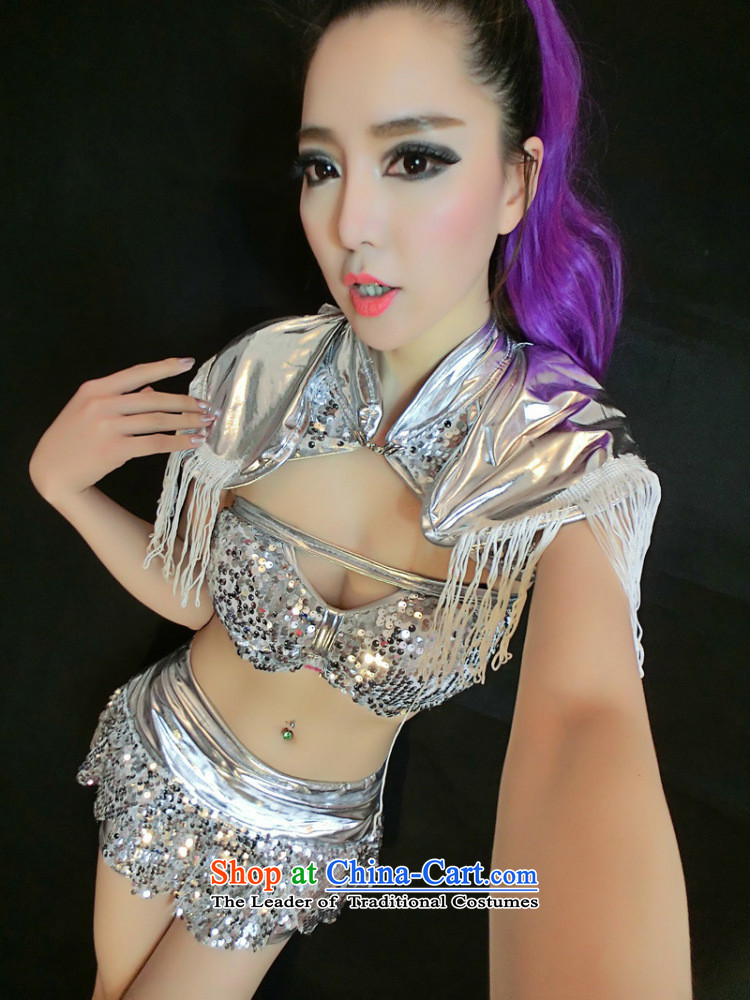 Chuk Heung were 2015 new sexy on slice 3-piece set female singer Steel Pipe Night Bar costumes dance DS 1316 Aqua Code 170 is 60 kg, the following picture, prices, brand platters! The elections are supplied in the national character of distribution, so action, buy now enjoy more preferential! As soon as possible.